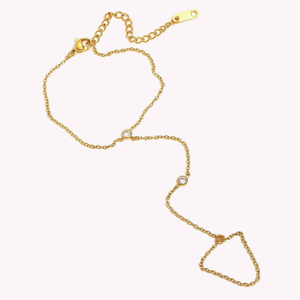 Stella Bezel Hand Chain