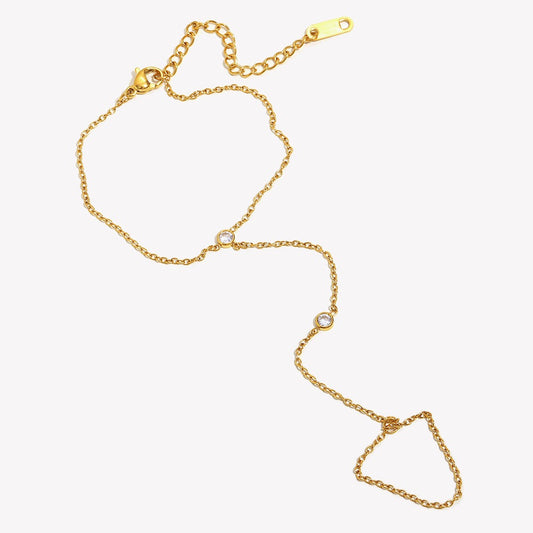 Stella Bezel Hand Chain
